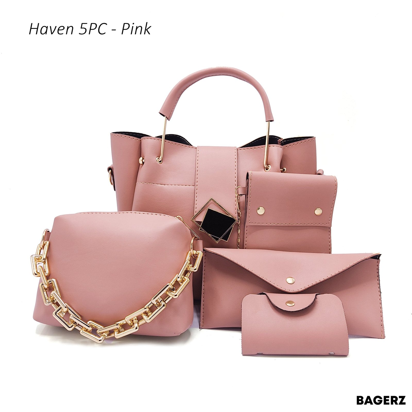 9.jpg Haven 5PC - Pink - Image 1